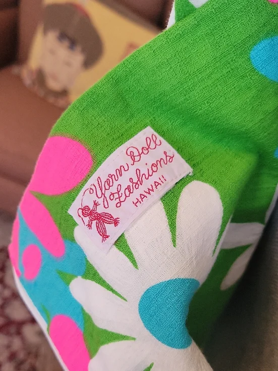 Vintage 60's Yarn Doll Fashions Of Hawaii Maxi Dress - Picture 9 of 9